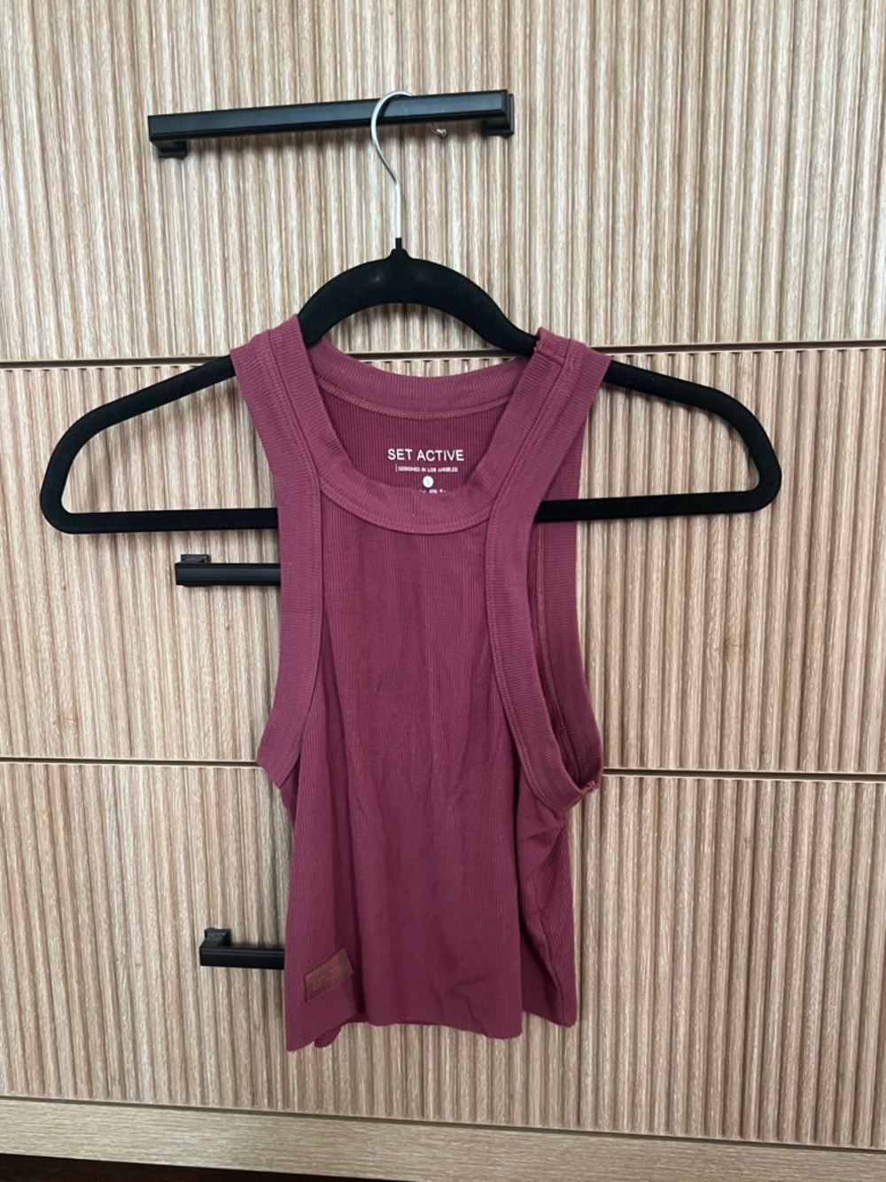 SET ACTIVE ribbed tank✨